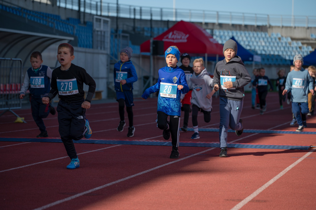 10. ANWIL Półmaraton Włocławek najmłodsi biegacze