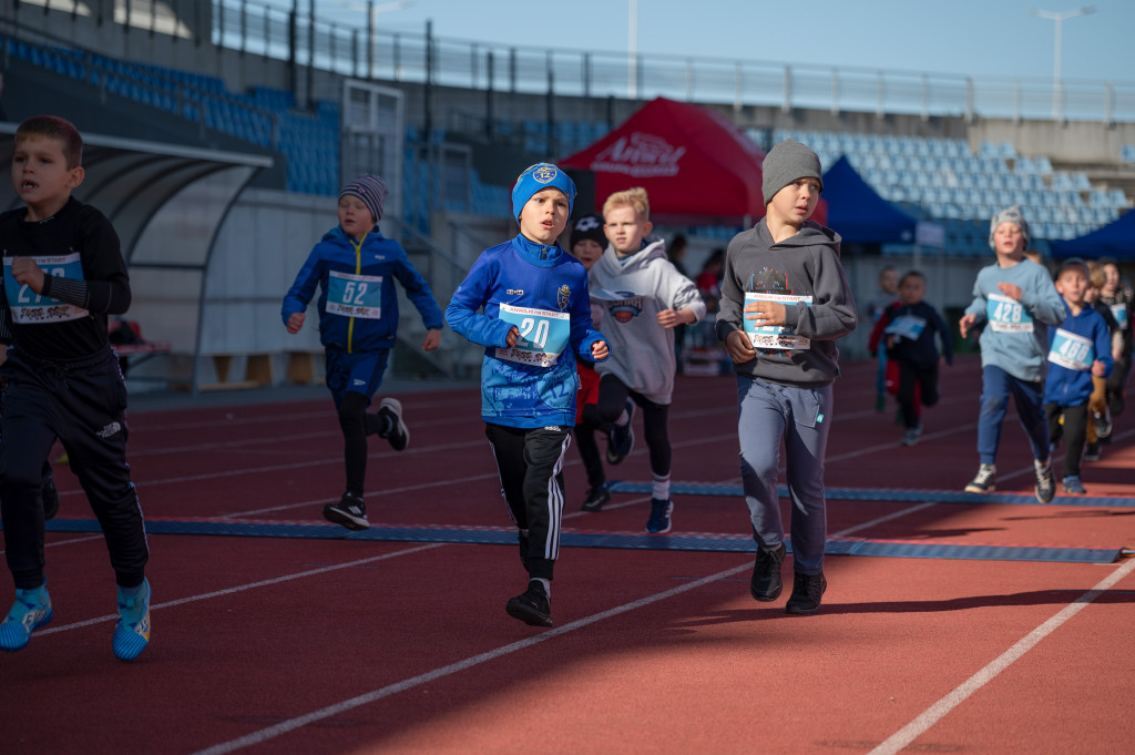 10. ANWIL Półmaraton Włocławek najmłodsi biegacze