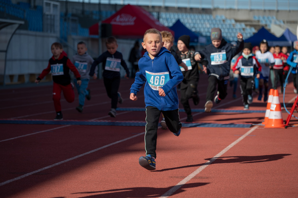 10. ANWIL Półmaraton Włocławek najmłodsi biegacze