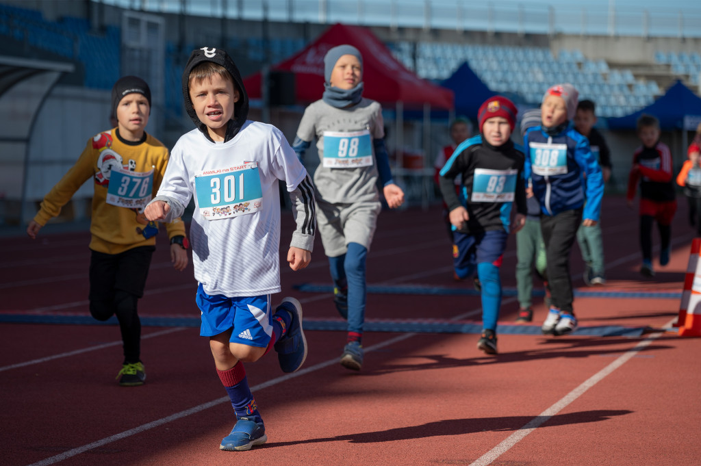10. ANWIL Półmaraton Włocławek najmłodsi biegacze