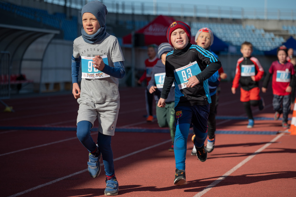 10. ANWIL Półmaraton Włocławek najmłodsi biegacze