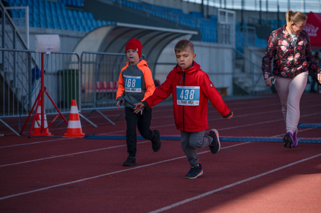 10. ANWIL Półmaraton Włocławek najmłodsi biegacze