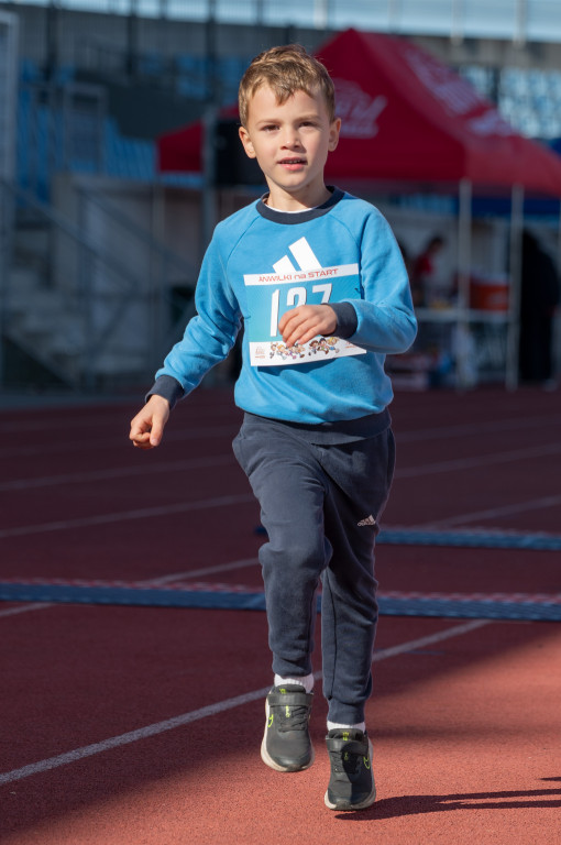 10. ANWIL Półmaraton Włocławek najmłodsi biegacze