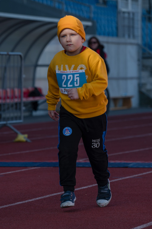 10. ANWIL Półmaraton Włocławek najmłodsi biegacze
