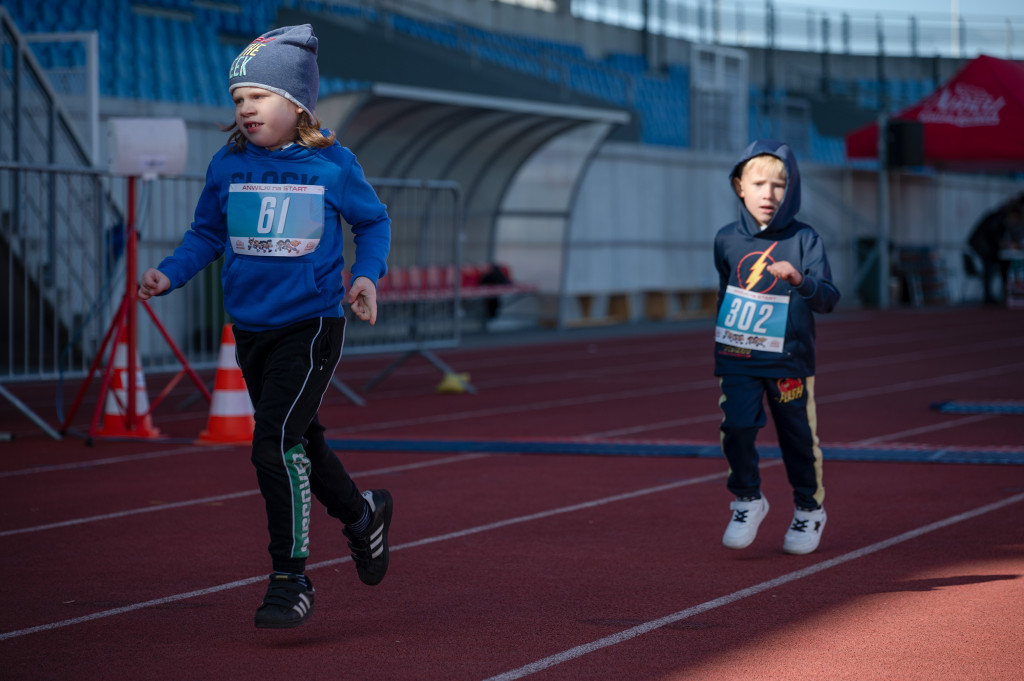 10. ANWIL Półmaraton Włocławek najmłodsi biegacze