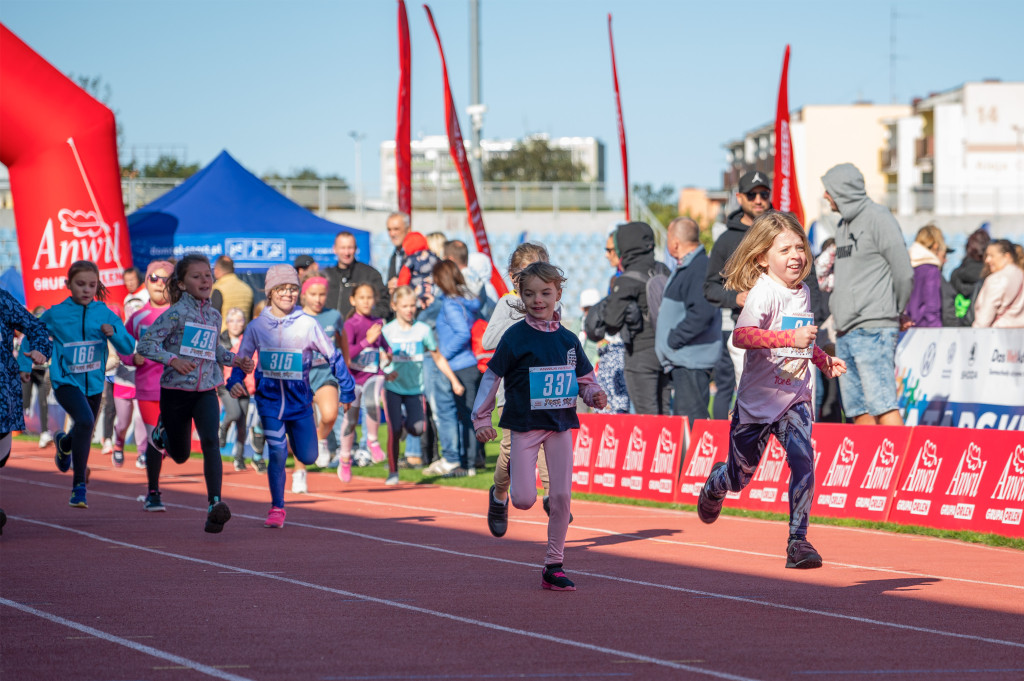 10. ANWIL Półmaraton Włocławek najmłodsi biegacze