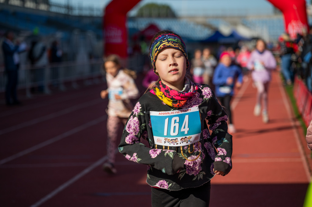 10. ANWIL Półmaraton Włocławek najmłodsi biegacze