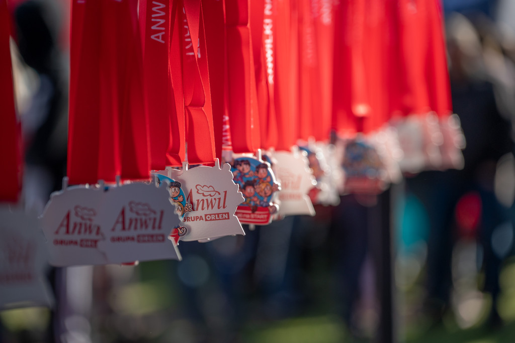 10. ANWIL Półmaraton Włocławek najmłodsi biegacze