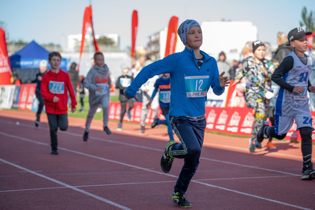 10. ANWIL Półmaraton Włocławek najmłodsi biegacze
