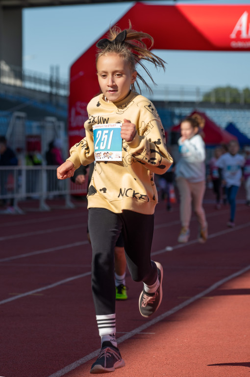 10. ANWIL Półmaraton Włocławek najmłodsi biegacze
