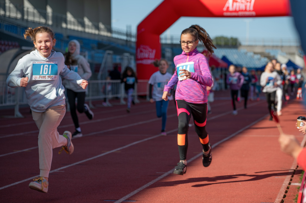 10. ANWIL Półmaraton Włocławek najmłodsi biegacze