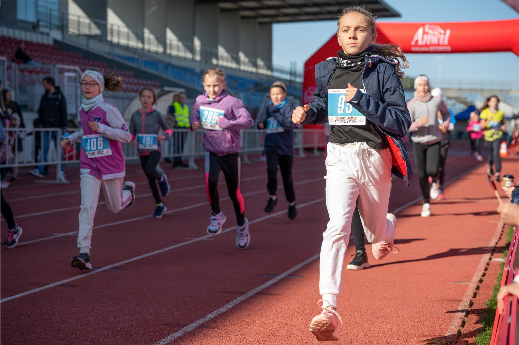 10. ANWIL Półmaraton Włocławek najmłodsi biegacze