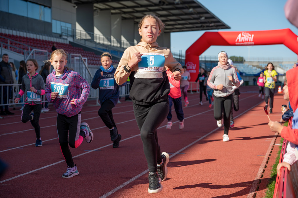 10. ANWIL Półmaraton Włocławek najmłodsi biegacze