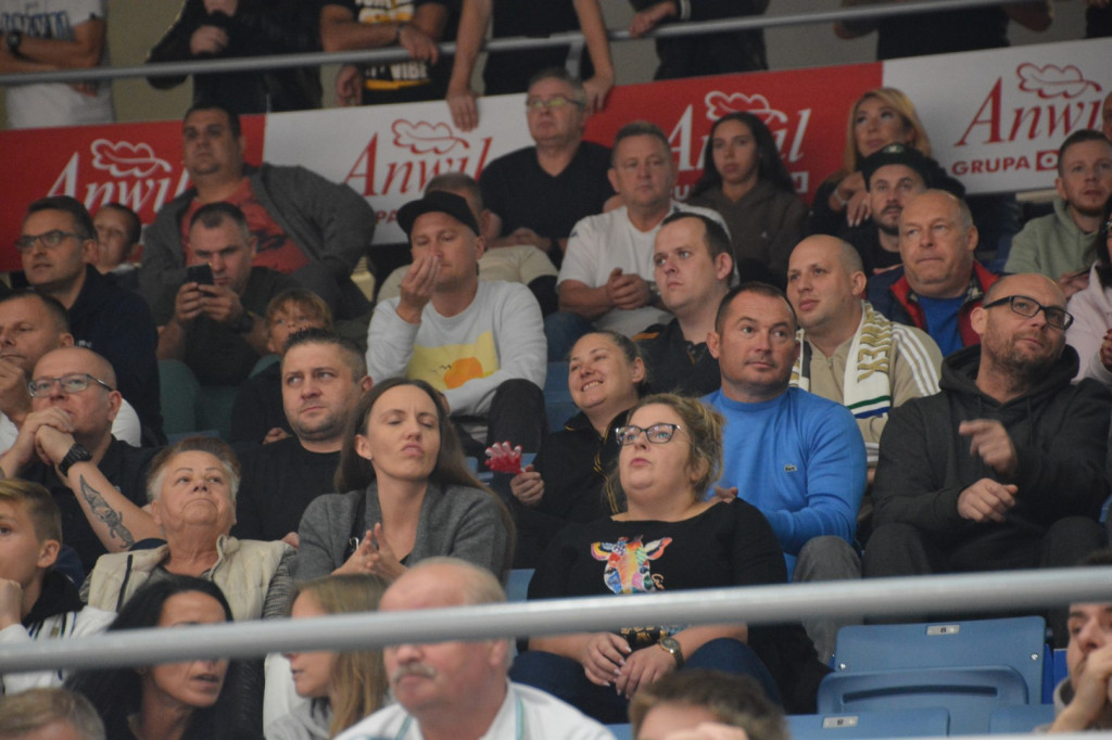 Kibice na meczu Anwil Włocławek vs MKS Dąbrowa Górnicza