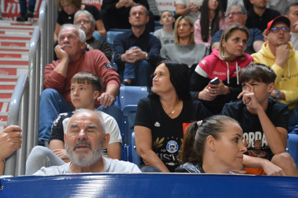 Kibice na meczu Anwil Włocławek vs MKS Dąbrowa Górnicza
