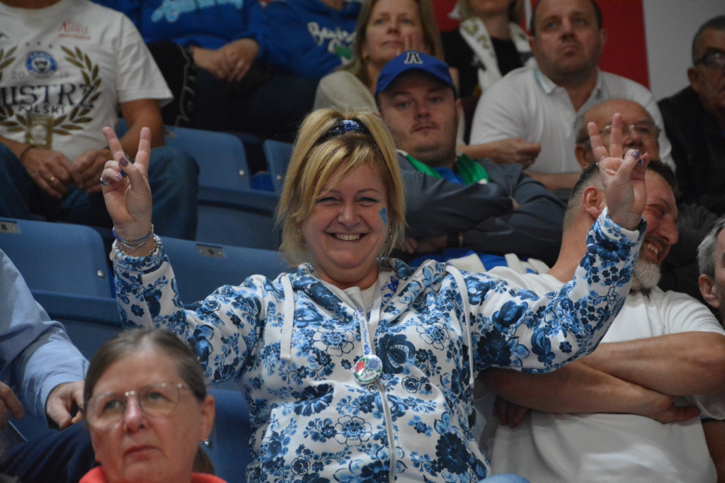 Kibice na meczu Anwil Włocławek vs MKS Dąbrowa Górnicza