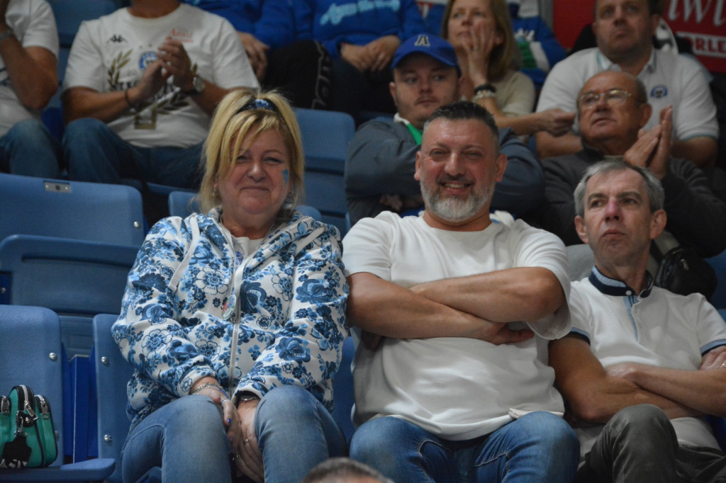 Kibice na meczu Anwil Włocławek vs MKS Dąbrowa Górnicza