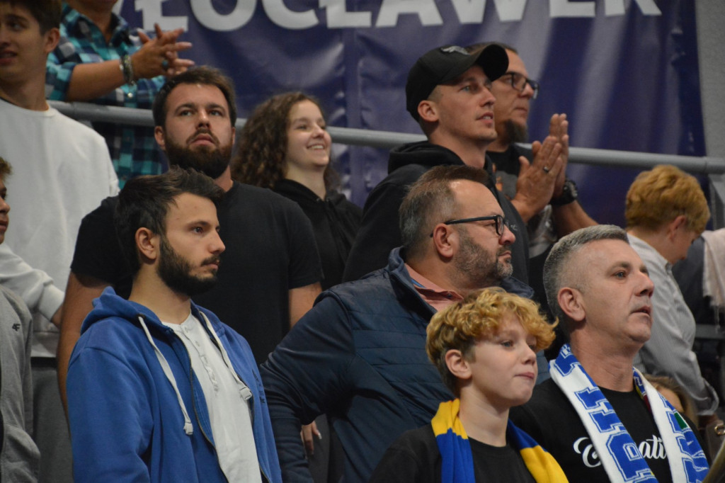 Kibice na meczu Anwil Włocławek vs MKS Dąbrowa Górnicza
