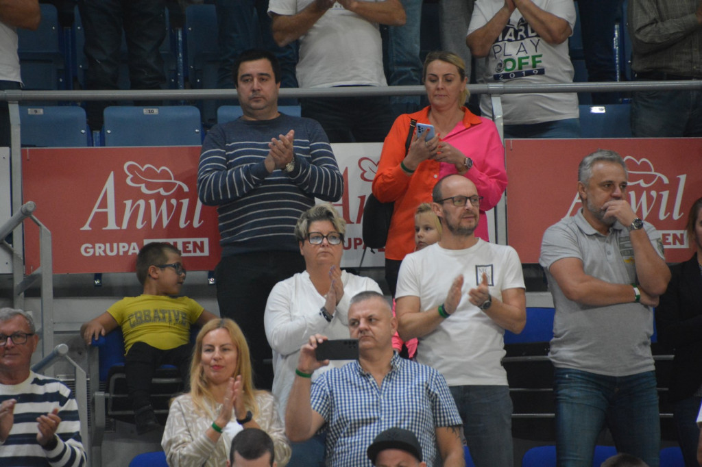 Kibice na meczu Anwil Włocławek vs MKS Dąbrowa Górnicza
