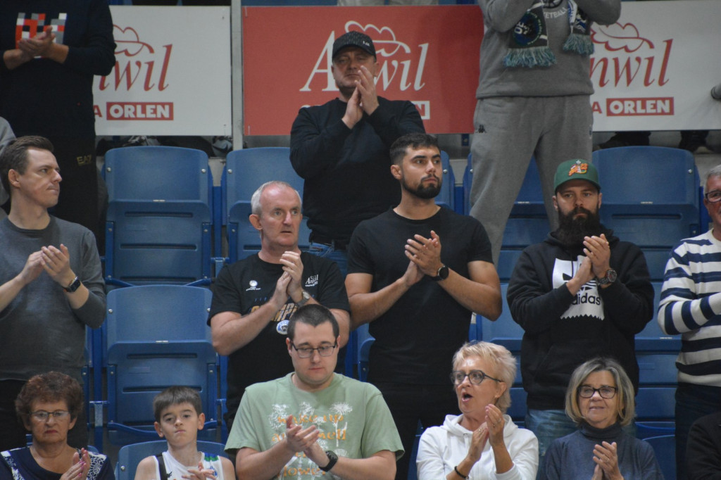 Kibice na meczu Anwil Włocławek vs MKS Dąbrowa Górnicza