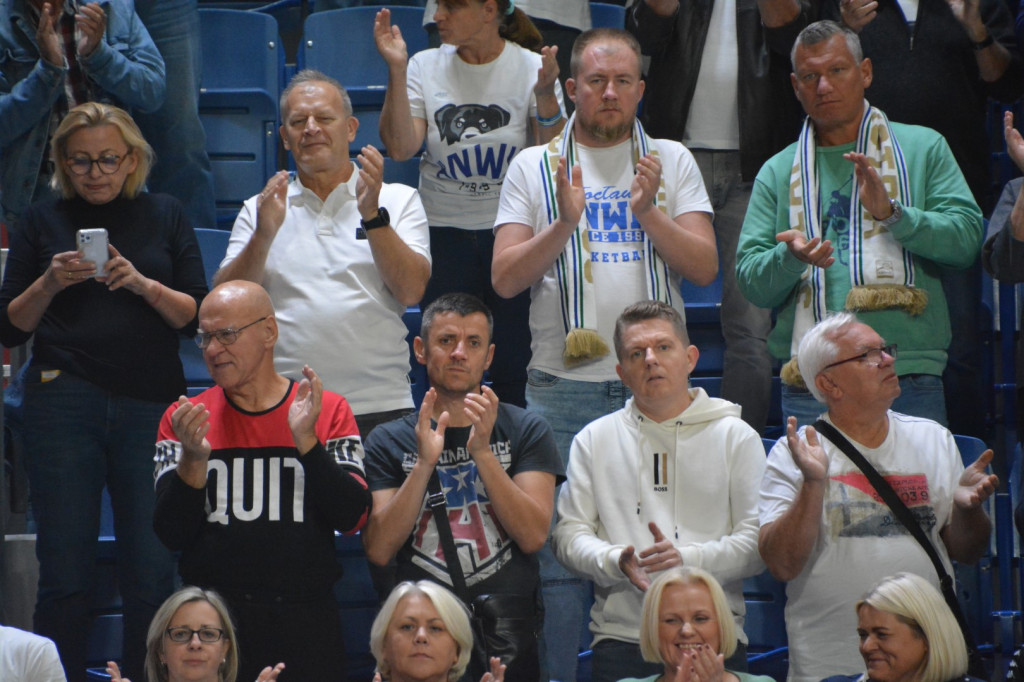 Kibice na meczu Anwil Włocławek vs MKS Dąbrowa Górnicza