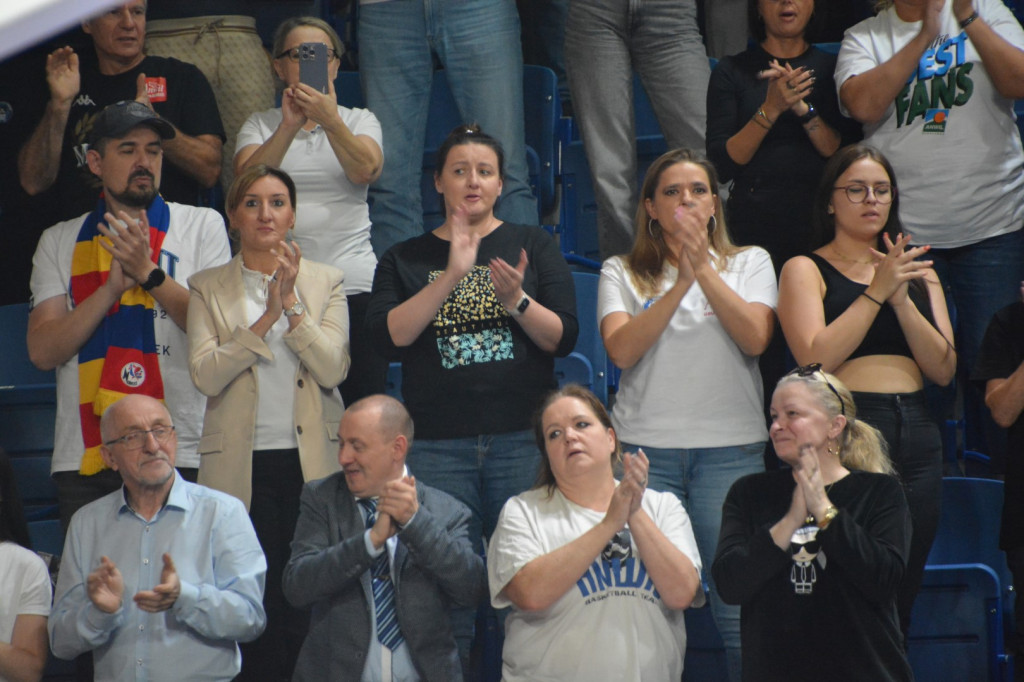 Kibice na meczu Anwil Włocławek vs MKS Dąbrowa Górnicza