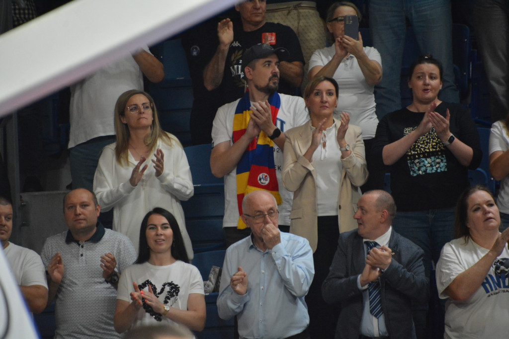 Kibice na meczu Anwil Włocławek vs MKS Dąbrowa Górnicza