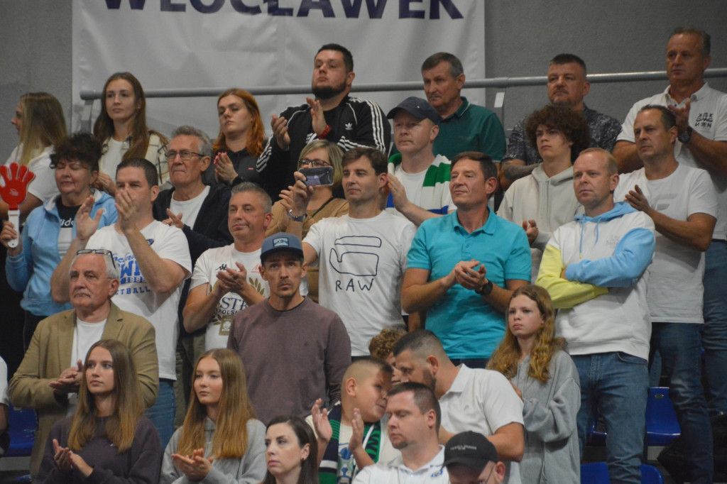 Kibice na meczu Anwil Włocławek vs MKS Dąbrowa Górnicza