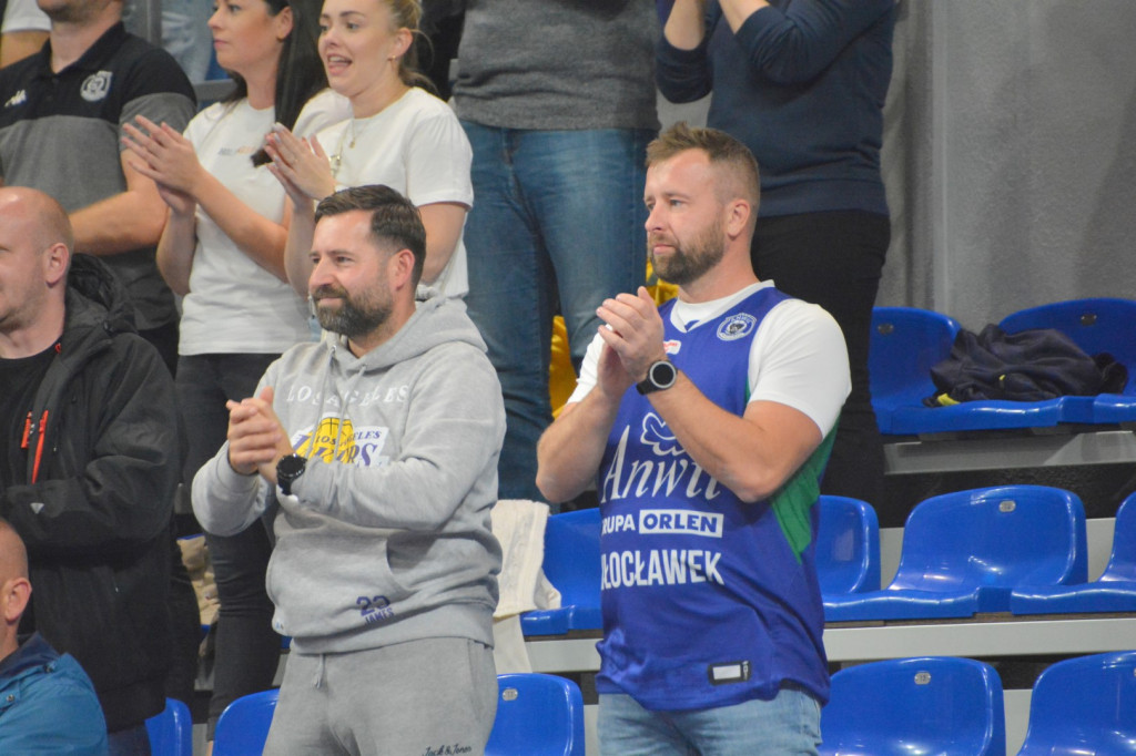 Kibice na meczu Anwil Włocławek vs MKS Dąbrowa Górnicza