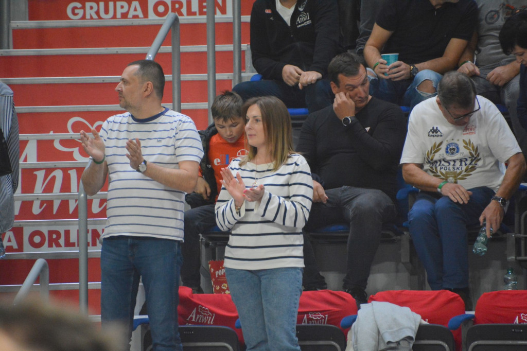 Kibice na meczu Anwil Włocławek vs MKS Dąbrowa Górnicza