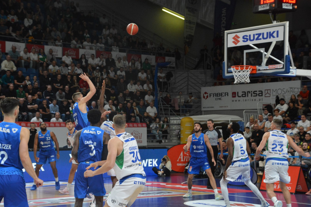 Mecz Anwil Włocławek vs MKS Dąbrową Górnicza 8.10