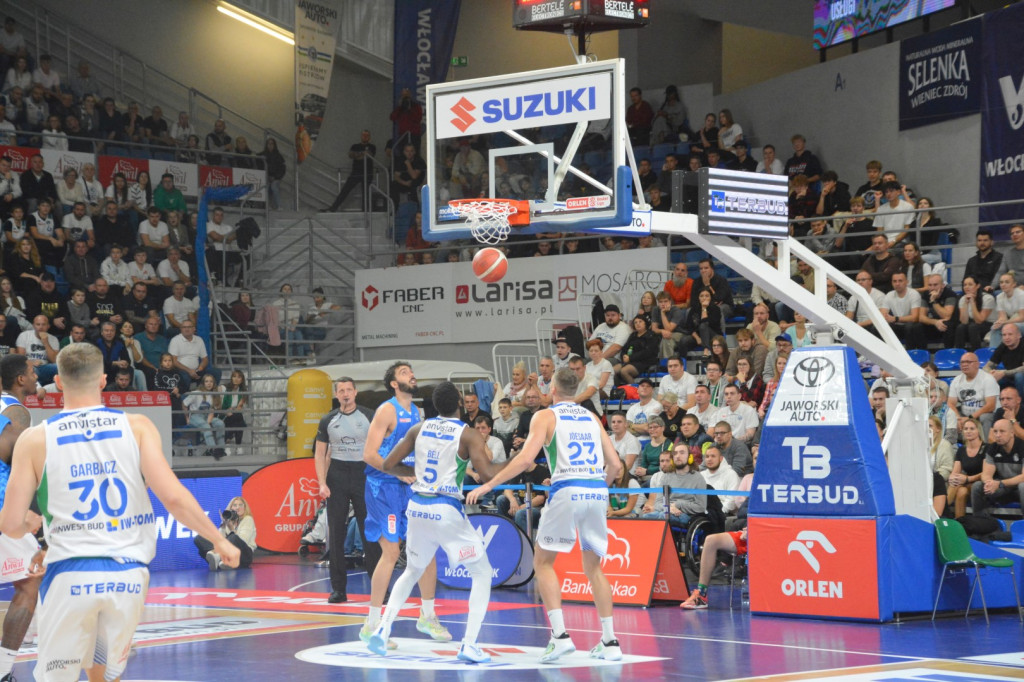 Mecz Anwil Włocławek vs MKS Dąbrową Górnicza 8.10