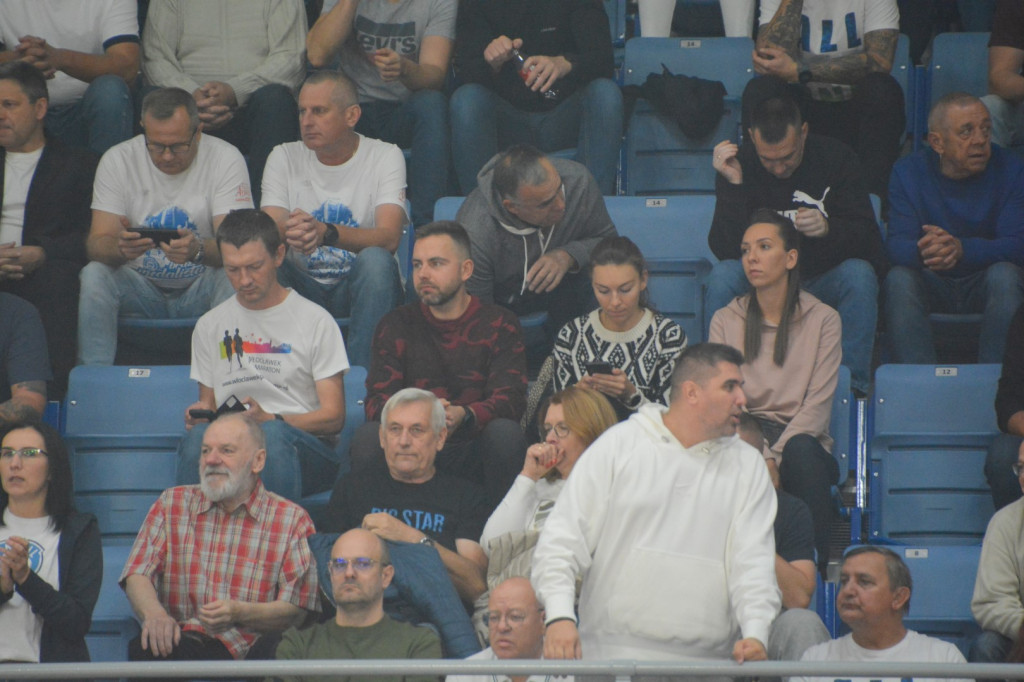 Kibice na meczu Anwil Włocławek vs MKS Dąbrowa Górnicza