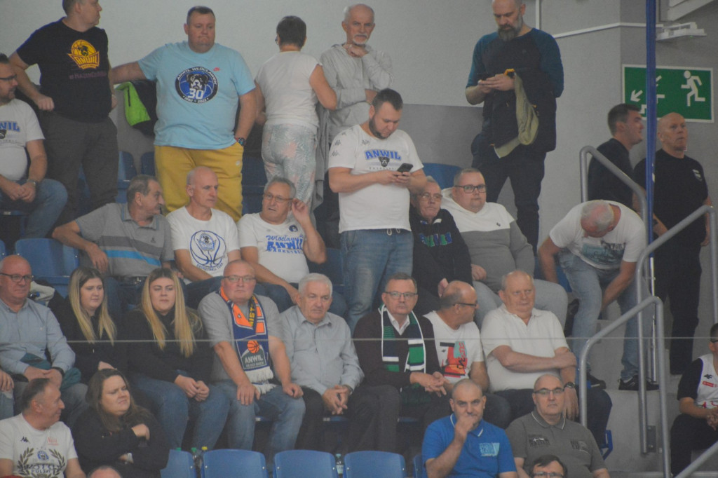 Kibice na meczu Anwil Włocławek vs MKS Dąbrowa Górnicza