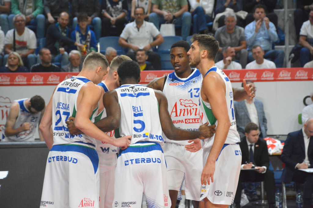 Mecz Anwil Włocławek vs MKS Dąbrową Górnicza 8.10