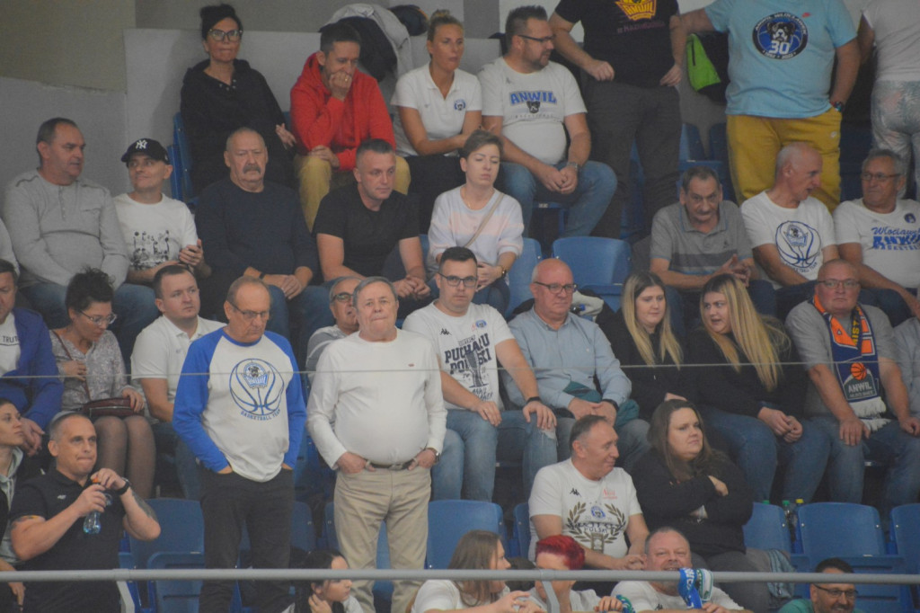 Kibice na meczu Anwil Włocławek vs MKS Dąbrowa Górnicza
