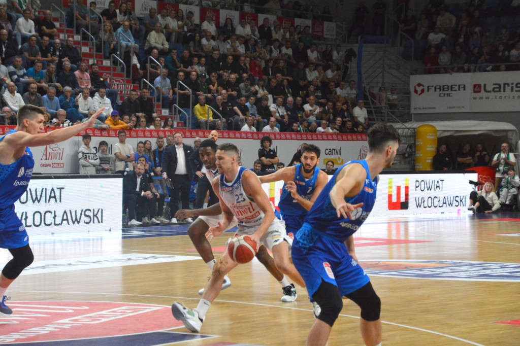 Mecz Anwil Włocławek vs MKS Dąbrową Górnicza 8.10