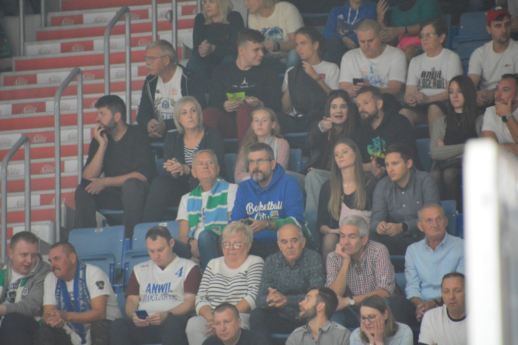 Kibice na meczu Anwil Włocławek vs MKS Dąbrowa Górnicza