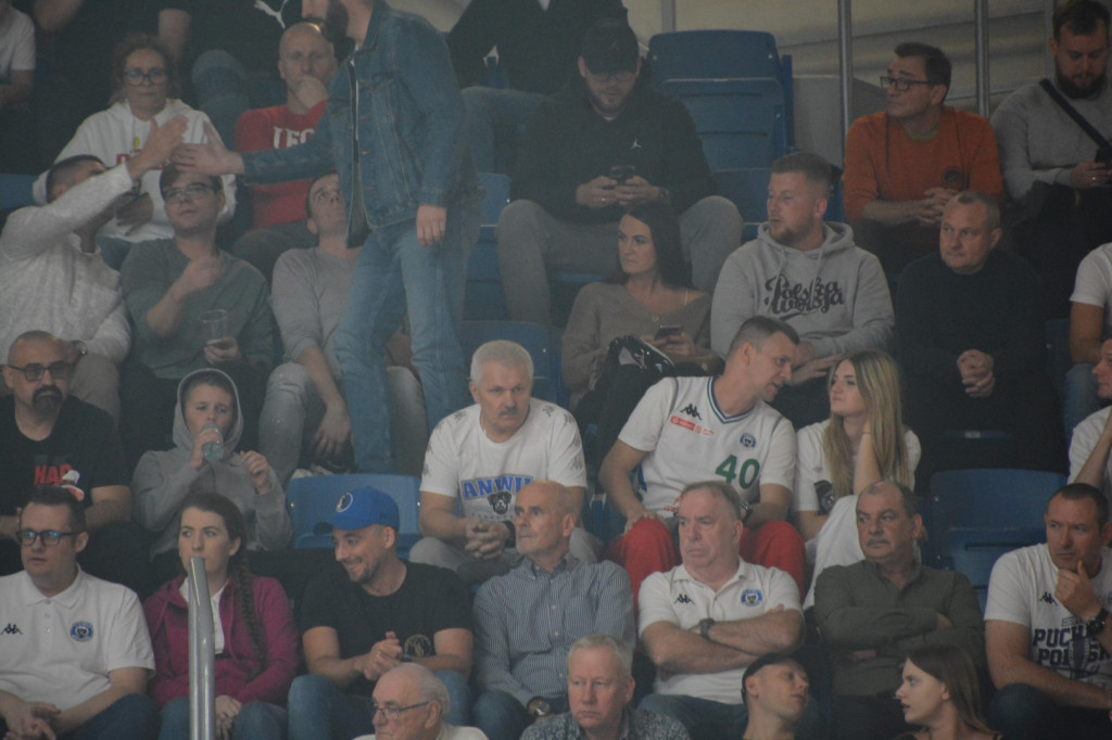 Kibice na meczu Anwil Włocławek vs MKS Dąbrowa Górnicza
