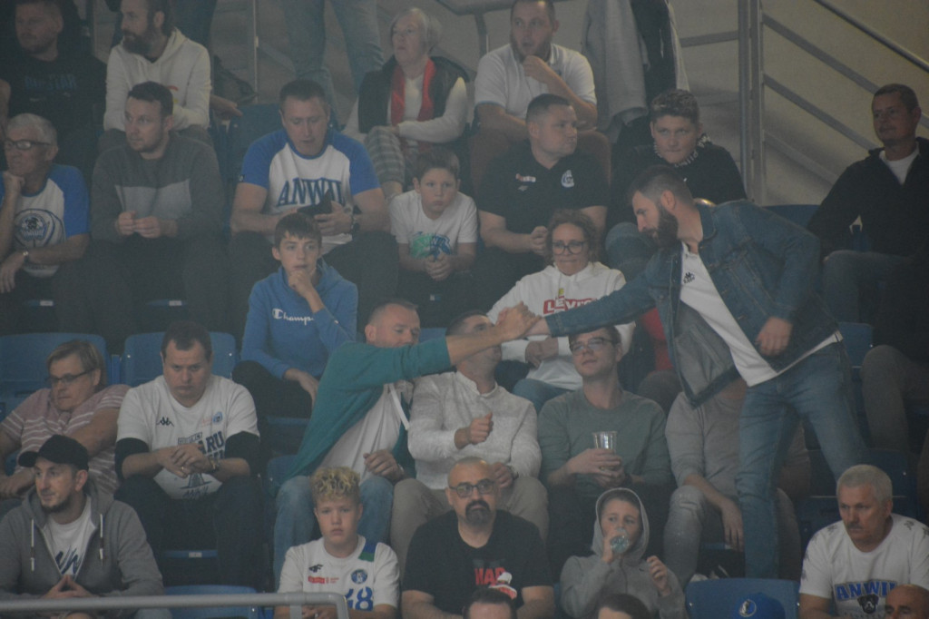 Kibice na meczu Anwil Włocławek vs MKS Dąbrowa Górnicza