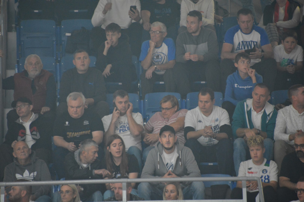 Kibice na meczu Anwil Włocławek vs MKS Dąbrowa Górnicza