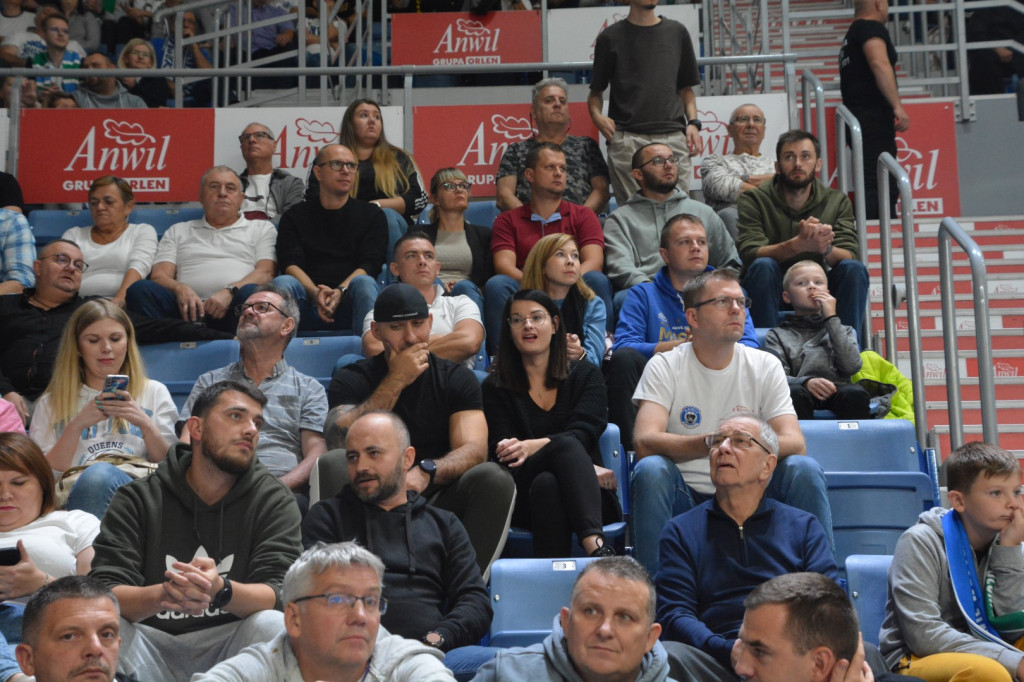 Kibice na meczu Anwil Włocławek vs MKS Dąbrowa Górnicza