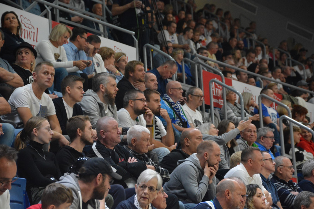 Kibice na meczu Anwil Włocławek vs MKS Dąbrowa Górnicza