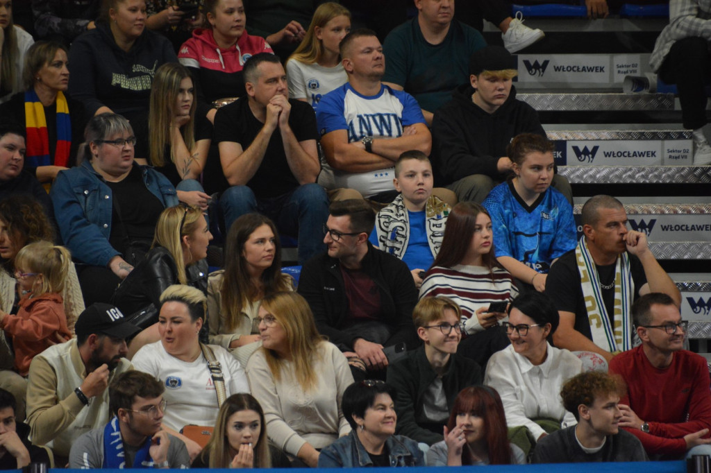 Kibice na meczu Anwil Włocławek vs MKS Dąbrowa Górnicza