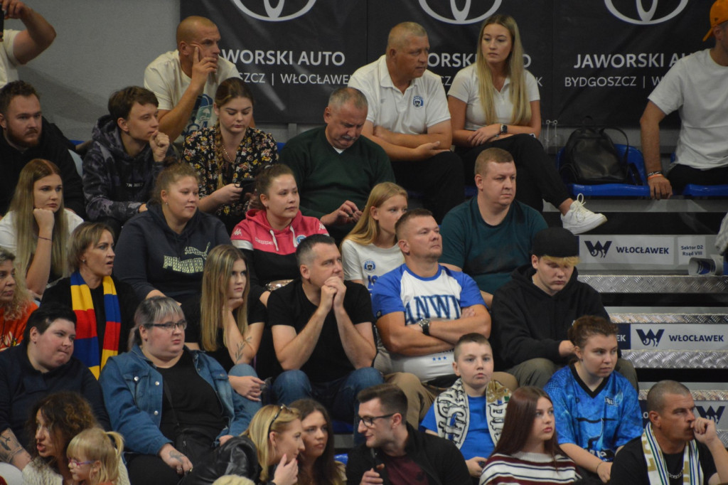 Kibice na meczu Anwil Włocławek vs MKS Dąbrowa Górnicza