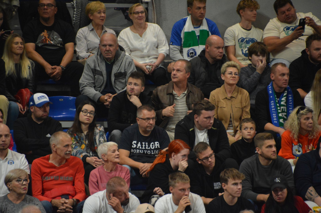 Kibice na meczu Anwil Włocławek vs MKS Dąbrowa Górnicza