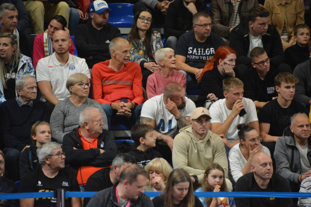 Kibice na meczu Anwil Włocławek vs MKS Dąbrowa Górnicza