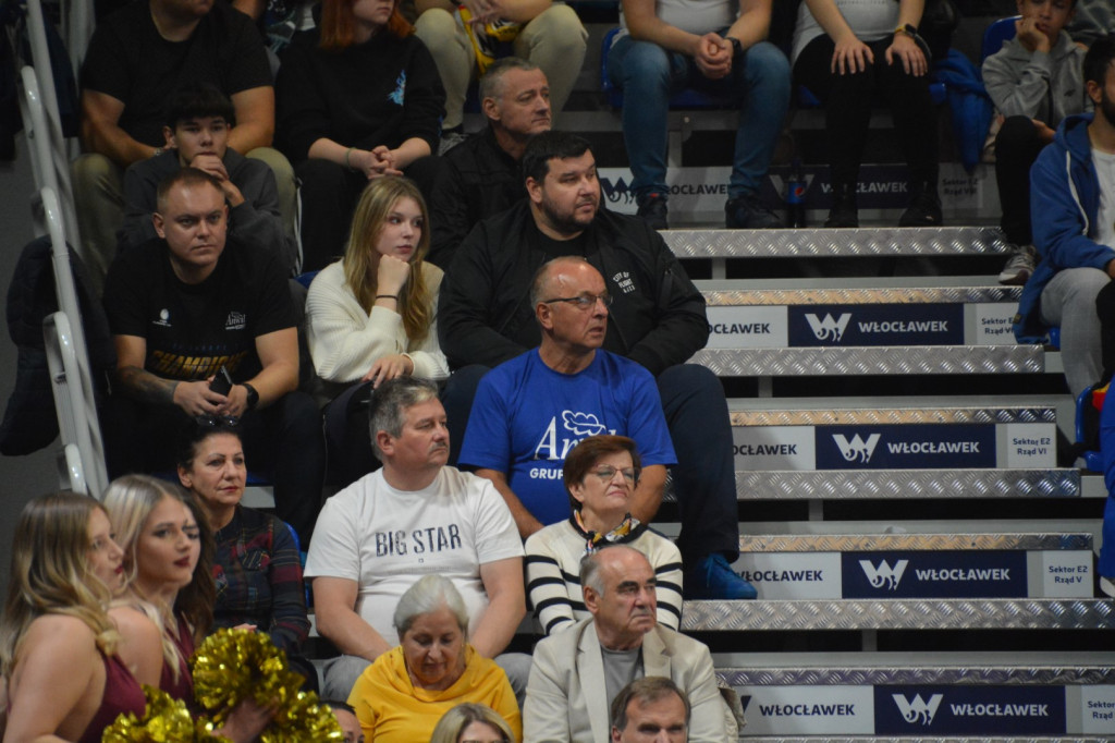 Kibice na meczu Anwil Włocławek vs MKS Dąbrowa Górnicza