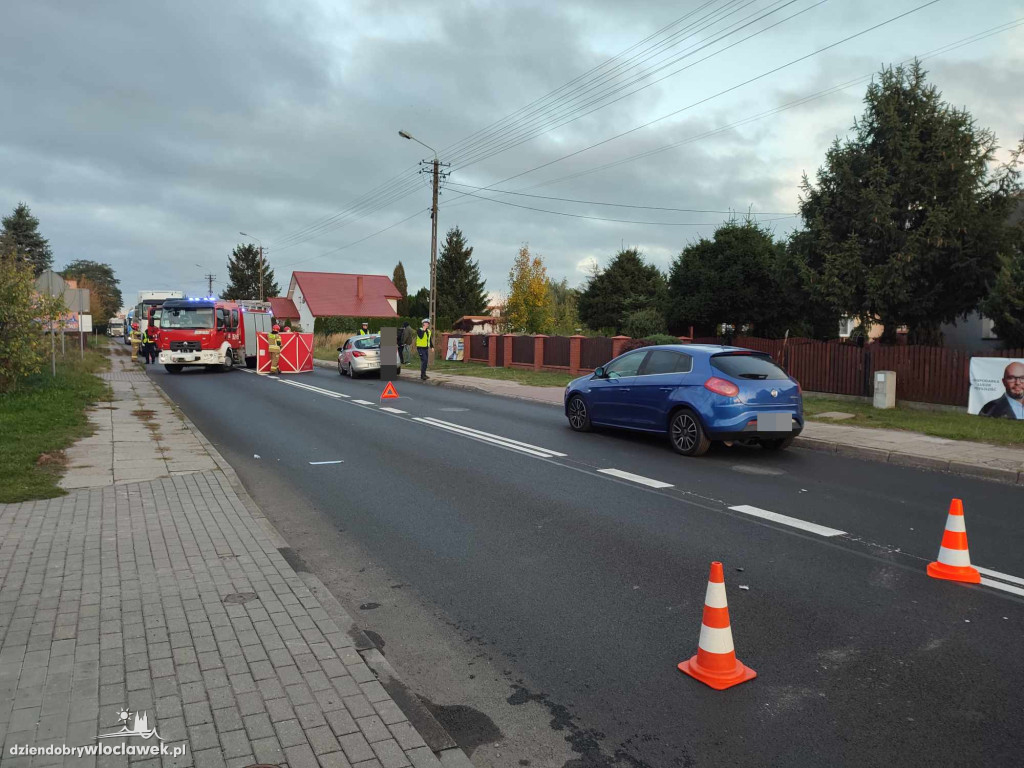Śmierć na drodze krajowej we Włocławku