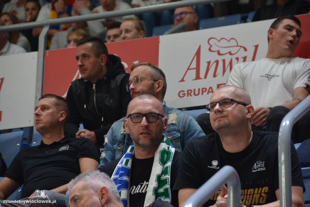  Anwil Włocławek - Surne Basket Bilbao - kibice